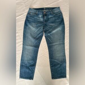 7 For All Mankind Crop Jeans – Size 30 – Great Condition